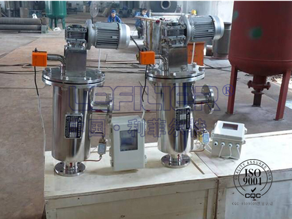 锅炉用水自清洗过滤器